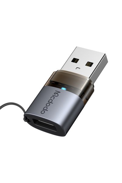 Mcdodo OT-7580 Type-C to USB-A 3.0 Dönüştürücü Adaptör, Şarj Göstergeli