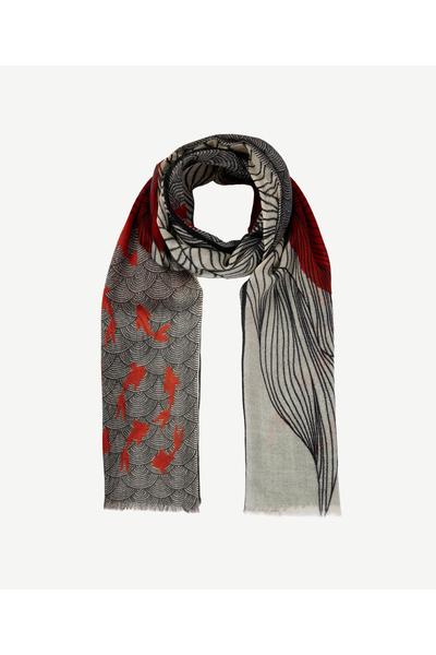 Yargıcı Mixed Patterned Wool Shawl