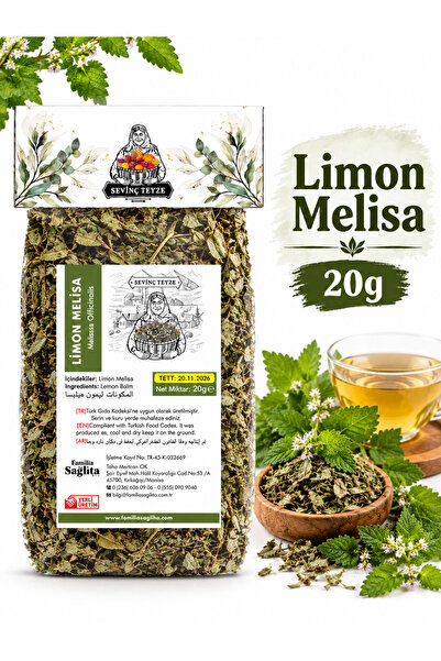 Organik Teyze Sevinç Teyze Limon Melisa 20g