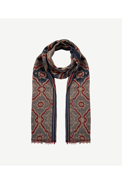 Yargıcı Patterned Wool Shawl