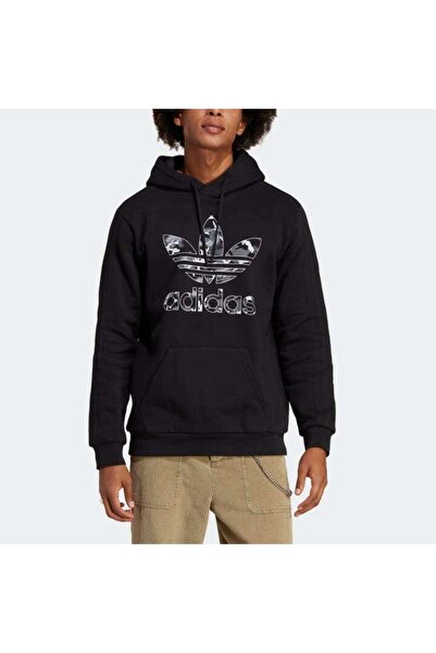 adidas Men's Hooded Jacket Sweat Camo Inf Hoodie Ic5734