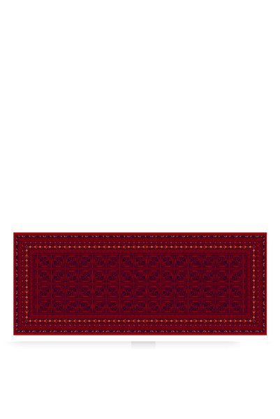Al Kaffary Carpet Alkaffary Madas Turkish Majlis Floor Rug, Red, 80 x 150 cm