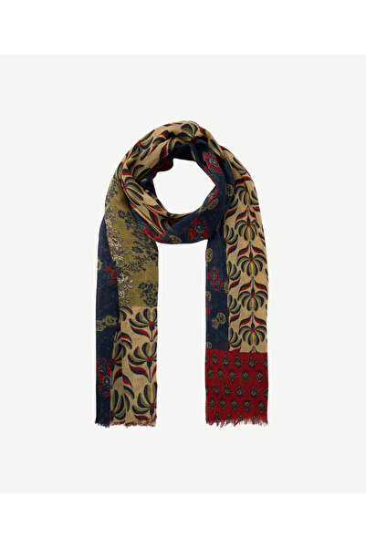 Yargıcı Mixed Patterned Wool Shawl