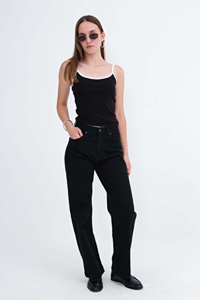 Addax Wide Leg Jean Pantolon PN1070