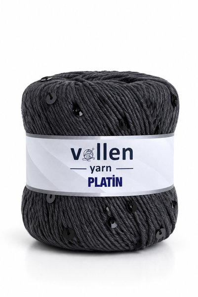 vollen yarn Platinasta pređa za pletenje sa šljokicama, sjajna pređa za hekla...