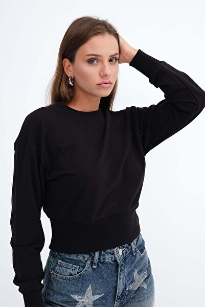 Addax Crew Neck Modal Sweatshirt S05035