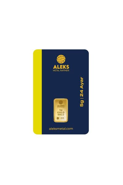 aga kulche AgaKulche 24 Ayar 5 Gram 995 AMR Külçe Altın