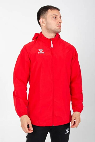 hummel Line Yağmurluk Kırmızı