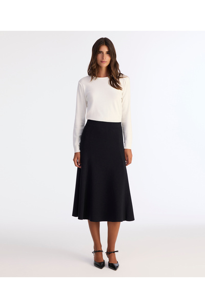 Yargıcı Flounced Midi Skirt