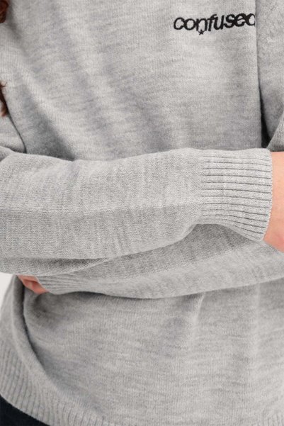Addax Crew Neck Knitwear Sweater K3492