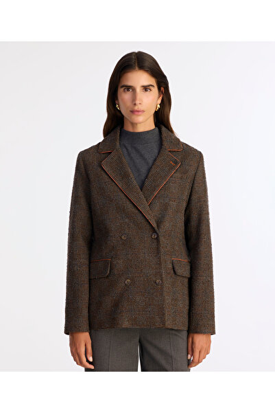 Yargıcı Tailored Swallow Collar Long Sleeve Jacket