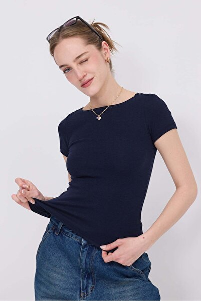 Addax Short Sleeve Modal T-Shirt P4298-W8