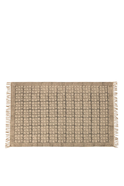 Yargıcı Çiçek Desenli Dikdörtgen Kilim(120x180 Cm)