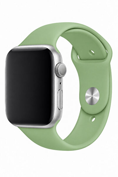 Alstrap Apple Watch 12-11-10(46mm)9 8 7(45mm)6 5 4 SE (44mm) Uyumlu Silikon K...