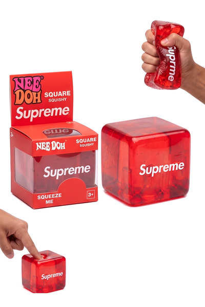 Needoh Supreme Sensory Stress Cube – Original Schylling High-Density Gel Filled Squishy Fidget Toy for Kids & Adults | Premium Matte Texture Stress Ball for Anxiety Relief & Autism Support | Du