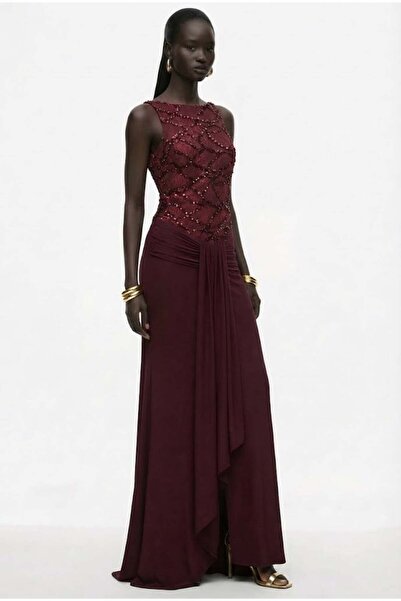 Payet Halter Yaka Elbise