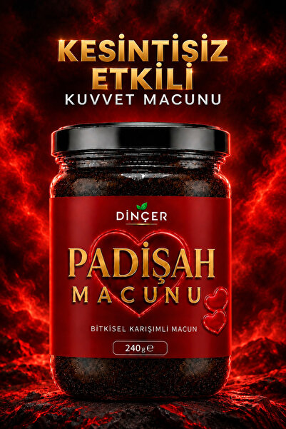 Dinçer Ginseng, Demir Dikeni, Tongkat Ali, Çakşır Otu, Ballı Bitkisel Karışım...