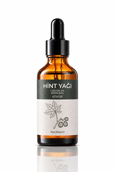 prof saracoğlu Hint Yağı 50 ml - Saç ve Sakal Bakım Yağı