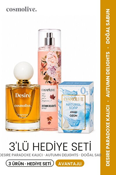 Cosmolive Desire Paradoxe & Amber Romance Autumn & Ozon Katı Anneler Günü Hed...