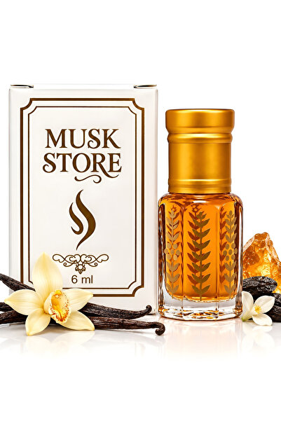 MUSK STORE Sexy Vanilya Kokusu Parfüm Esansı Alkol Içermeyen 6 ml Unisex