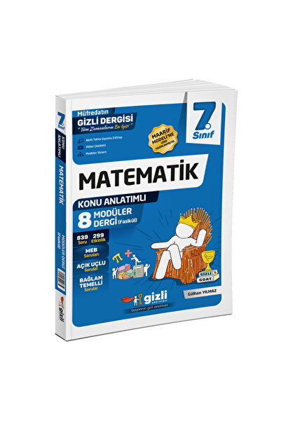 Gizli Yayınları 2027 7. Sınıf Matematik Müfredatın Gizli Dergisi