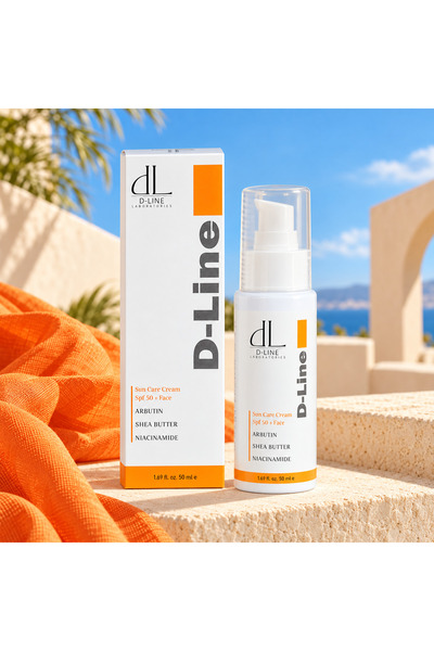 dl d line laboratories SPF 50 Face Sun Cream - Daily Skin Care, High Protection, Bb Effect