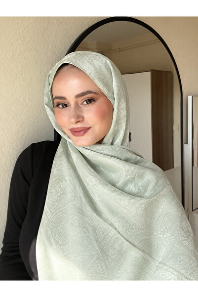 MODA Minelscarf Green Ethnic Monogram Shawl