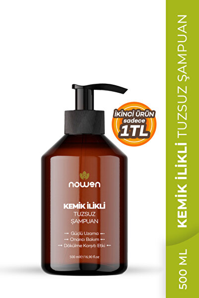 Nowen Kemik İlikli Tuzsuz Saç Şampuanı - 500 ml