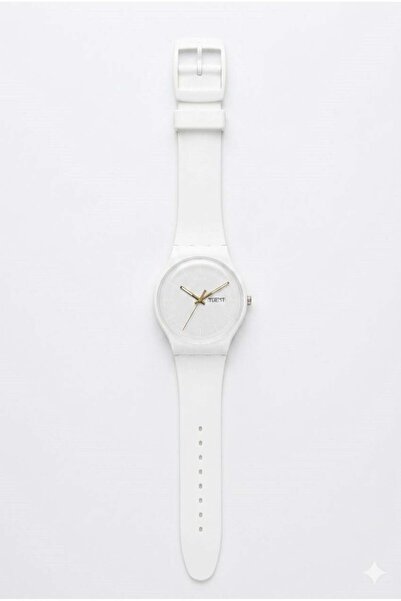 Juuuj Lightweight Design with White Silicone Strap, Practical and Detailed Wr...