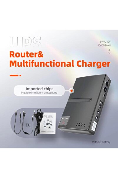 Choice AC220 - 265V 18W UPS Uninterruptible DC Power Supply DC1018L 5V 9V 12V...
