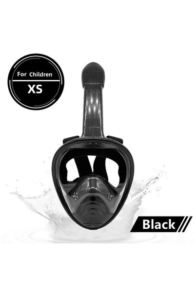 Choice8 Black XS Children Underwater Scuba Anti Fog Full Face Diving Mask Sno...