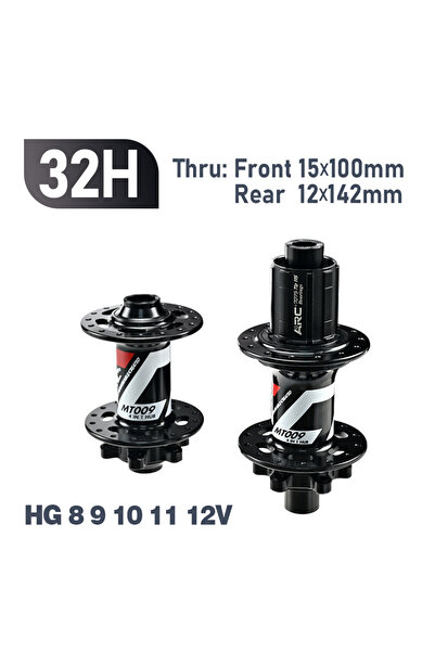 Choice 32H HG TA ARC Bearing Hub 6 Pawls 28 32 36 Holes QR THRU Axle MTB Moun...