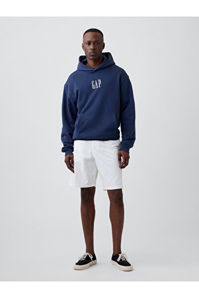 GAP Erkek Beyaz 9" Essential Khaki Şort