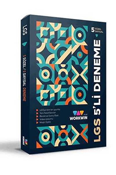 Workwin Yayınları Workwin LGS 1. Dönem 5'li Deneme 1. Dönem Konu Tekrarı
