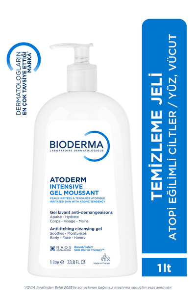 Bioderma Atoderm Intensive Foaming Gel Çok Kuru, Atopi Eğilimli Cilt Onarıcı ...