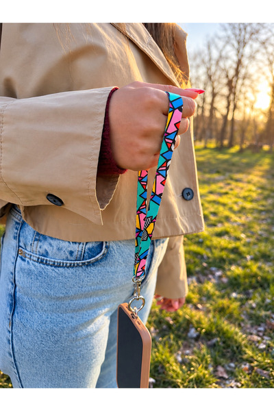PATİMİO Multi-Purpose Phone Wrist Strap Lanyard Compatible with All Phone Mod...