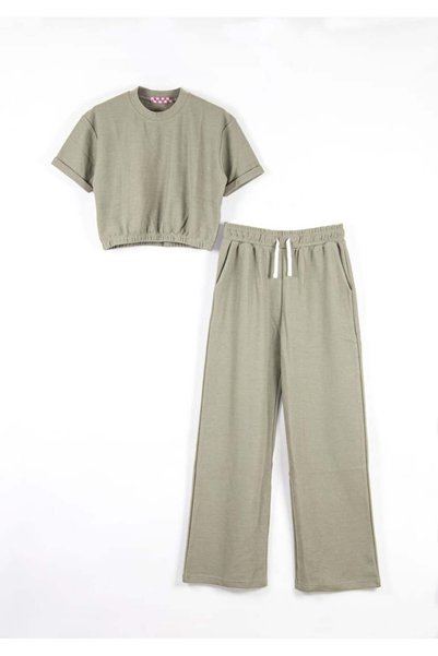 Unbraded Women's Casual Trunk Set - Wide-Leg Stylish Design - XL