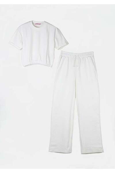 Unbraded Women's casual terng set - elegant wide cut - s
