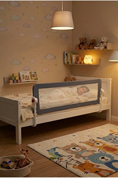 Tommybaby Katlanır Yatak Bariyeri Bebek Yatak Korkuluğu 150 Cm