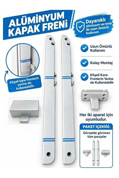 ERNAKS Sürgü Dolap Freni Kapak Yavaşlatıcı Mekanizma ( 2 Adet )
