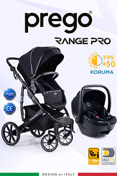 Prego Range Pro Çift Yönlü Portbebeli Bebek Arabası
