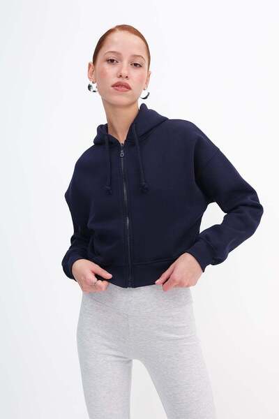 Addax Zippered Sweatshirt H3717-S12