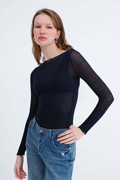Addax Basic Modal Kaşmir Bluz B1880