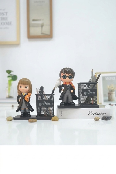 KAZUKO Harry Potter and Hermione Pen Holder – The Magic of Organization on Yo...