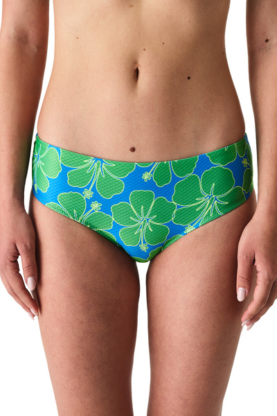 Penti Beralis Çiçekli Dokulu Orta Bel Bikini Altı