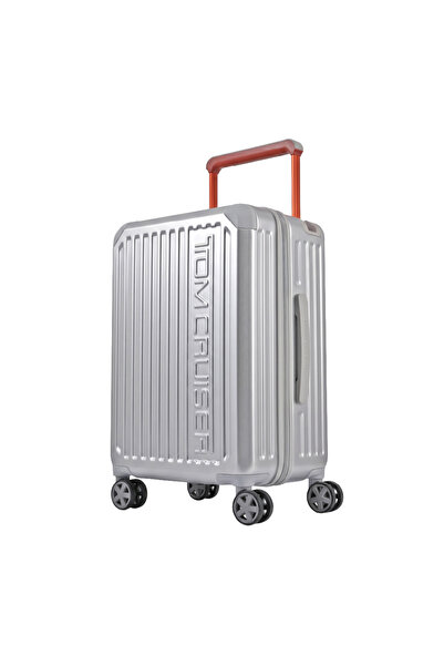 Tom Cruiser TOMCRUISER WIDER Hard Shell Trolley Bag 20 Inch Silver | Premium ...