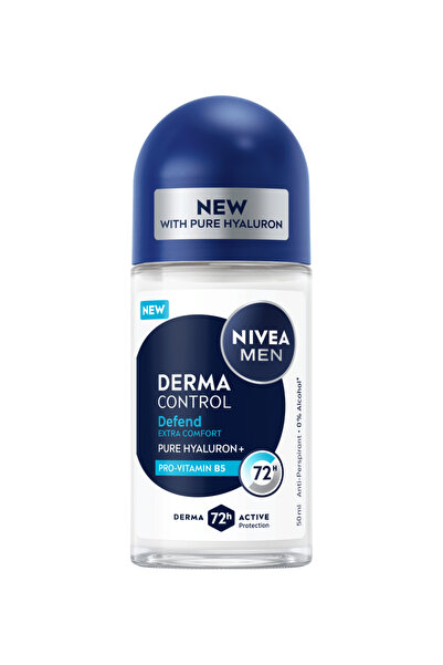Nivea Men Antiperspirant roll-on MEN Derma Control Defend, 50ml