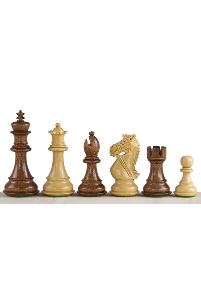 Sunrise Chess & Games Piese de șah Kings Bridal salcâm/cimișir 3,75″