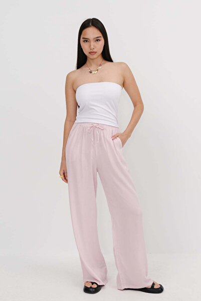 Addax Önden Bağlamalı Wide Leg Pantolon PN16791-J10