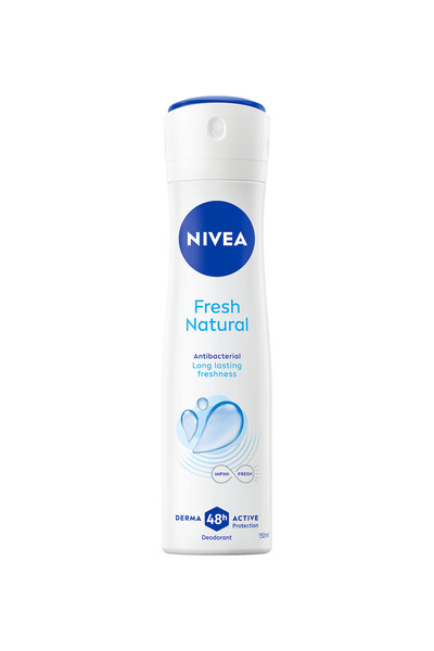 NIVEA Spray deodorant proaspăt pentru femei, 48h, 150 ml